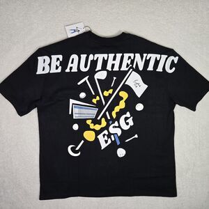 NEW Eastside Golf Mens 3XL Black T Shirt Short Sleeve Be Authentic XXXL
